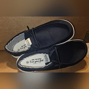 Men's Navy Blue Loafers / Boat Shoes
